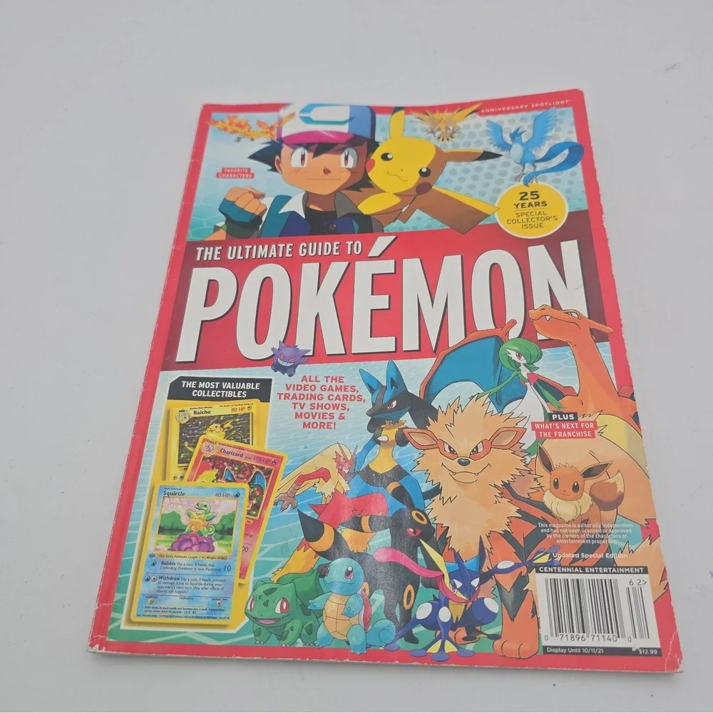 The Ultimate Guide to Pokémon - 2021 - 25 Years Special Collector's Issue USED